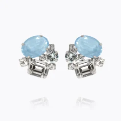 Caroline Svedbom Mini Carolina Örhängen / Sky Combo (Rhodium)