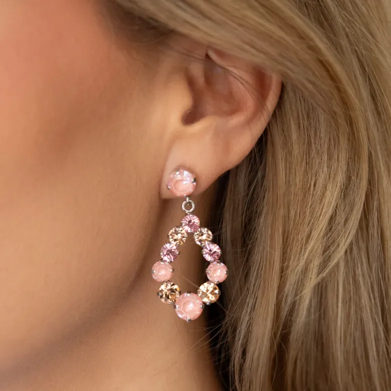 Caroline Svedbom Mini Delia Örhängen/ Flamingo Combo (Guld)