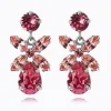 Caroline Svedbom Mini Dione Örhängen/Light Rose + Rose (Rhodium)