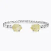 Caroline Svedbom Mini Drop Armband / Soft Yellow (Rhodium)
