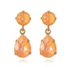 Caroline Svedbom Mini Drop Örhängen / Peach Delite Guld
