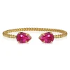 Caroline Svedbom Mini Drop Armband Guld / Fuchsia