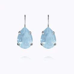 Caroline Svedbom Mini Drop Clasp Örhängen / Sky Ignite (Rhodium)
