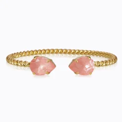 Caroline Svedbom Mini Drop Armband/ Flamingo Ignite (Guld)