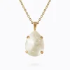 Caroline Svedbom Mini Drop Halsband/ Linen Ignite (Guld)