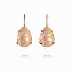 Caroline Svedbom Mini Drop Clasp Örhängen/ Ivory Creme Delite (Guld)
