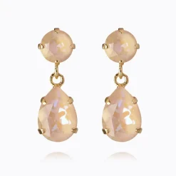 Caroline Svedbom Mini Drop Örhängen/ Ivory Cream Delite (Guld)