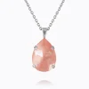 Caroline Svedbom Mini Drop Halsband/ Flamingo Ignite (Rhodium)