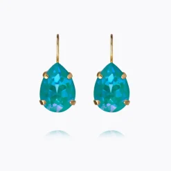 Caroline Svedbom Mini Drop Clasp Örhängen / Laguna Delite (Guld)
