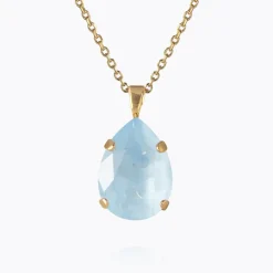 Caroline Svedbom Mini Drop Halsband / Sky Ignite (Guld)
