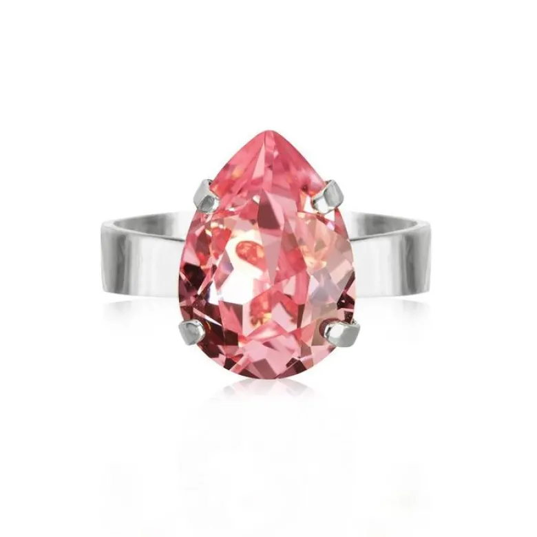 Caroline Svedbom Mini Drop Ring Guld / Light Rose