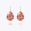 Caroline Svedbom Mini Drop Clasp Örhängen/ Rose Peach (Rhodium)
