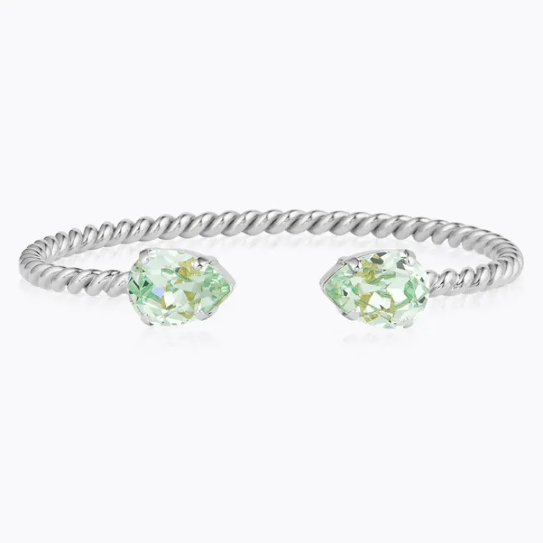 Caroline Svedbom Mini Drop Armband/ Chrysolite (Rhodium)