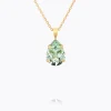 Caroline Svedbom Mini Drop Halsband/ Chrysolite (Guld)