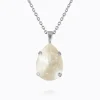 Caroline Svedbom Mini Drop Halsband/ Linen Ignite (Rhodium)