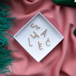 Caroline Svedbom Mini Letter L Halsband (Guld)