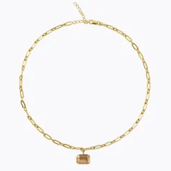 Caroline Svedbom Mini Lydia Halsband / Golden Shadow (Guld)