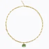 Caroline Svedbom Mini Lydia Halsband / Peridot (Guld)