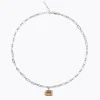 Caroline Svedbom Mini Lydia Halsband / Golden Shadow (Rhodium)
