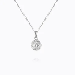 Caroline Svedbom Mini Odessa Halsband/ Crystal (Rhodium)