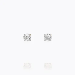 Caroline Svedbom Mini Stud Örhängen/ Crystal (Rhodium)