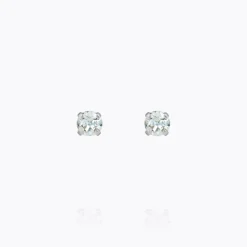 Caroline Svedbom Mini Stud Örhängen/ Light Azore (Rhodium)