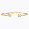 Caroline Svedbom Mini Twisted Armband/ Light Azore (Guld)