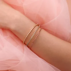 Caroline Svedbom Miro Armband / Crystal (Guld)