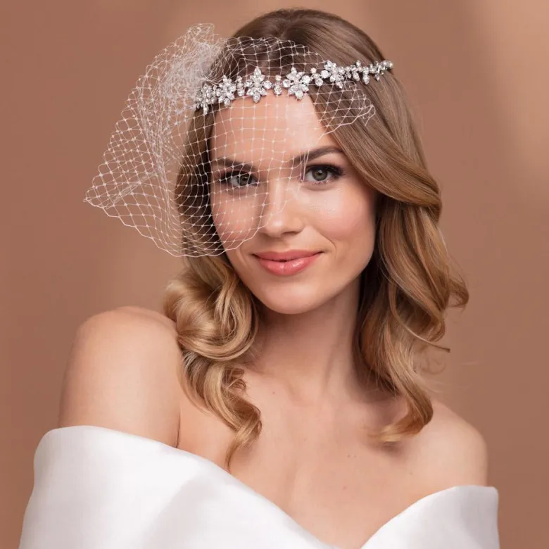 Caroline Svedbom More Than Words Tiara / Crystal (Rhodium)