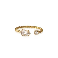 Caroline Svedbom Nani Ring Guld / Crystal