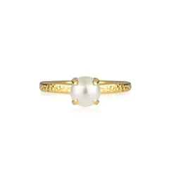 Caroline Svedbom Natti Ring Guld Pearl