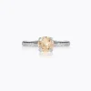 Caroline Svedbom Natti Ring / Golden Shadow (Rhodium)