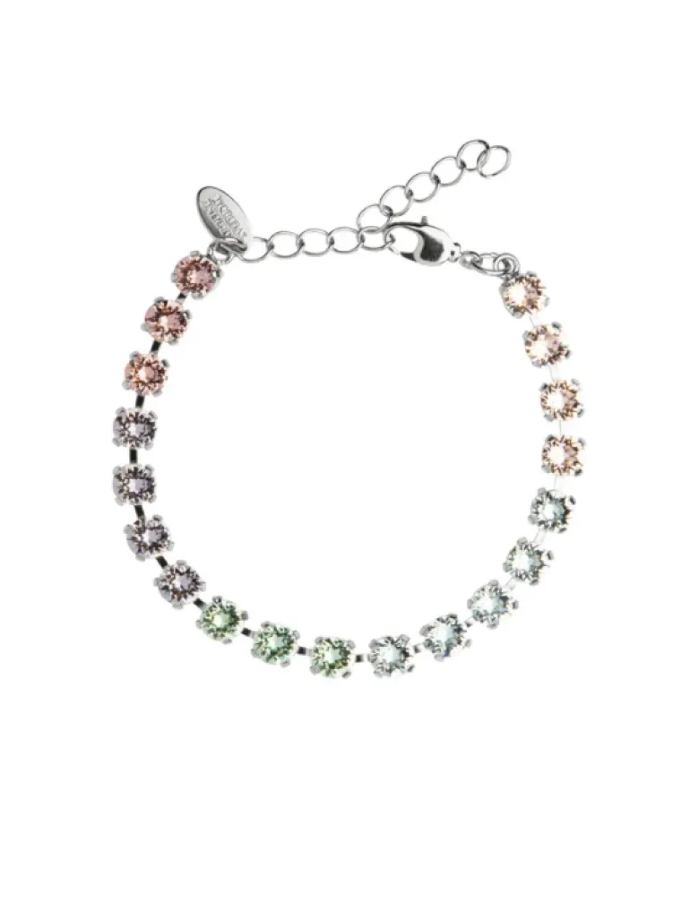 Caroline Svedbom Nicola Armband Rhodium / Pastel Combo
