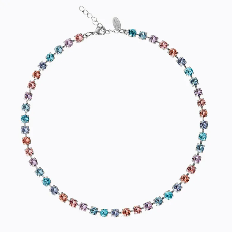 Caroline Svedbom Nicola Halsband/ Candy Combo (Rhodium)