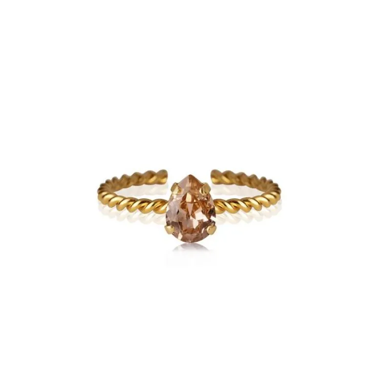 Caroline Svedbom Niki Ring Guld / Vintage Rose