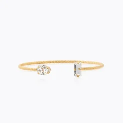 Caroline Svedbom Noelle Armband / Crystal – Guld