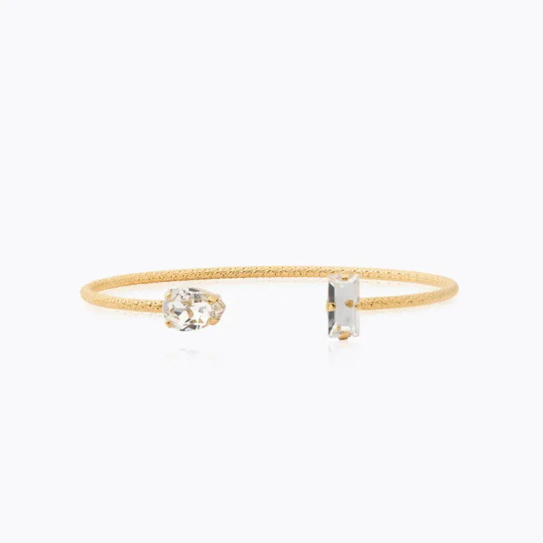 Caroline Svedbom Noelle Armband / Crystal – Guld