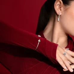 Caroline Svedbom Noelle Armband / Crystal – Guld