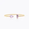 Caroline Svedbom Noelle Armband / Violet – Guld