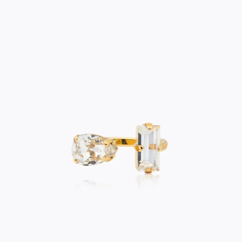 Caroline Svedbom Noelle Ring / Crystal – Guld