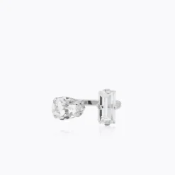 Caroline Svedbom Noelle Ring / Crystal – Rhodium