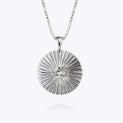 Caroline Svedbom Odessa Halsband (Rhodium)