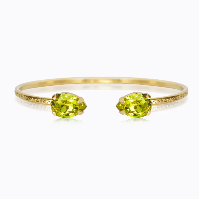 Caroline Svedbom Petite Drop Armband / Citrus Green (Guld)