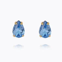 Caroline Svedbom Petite Drop Örhängen / Lapis (Guld)