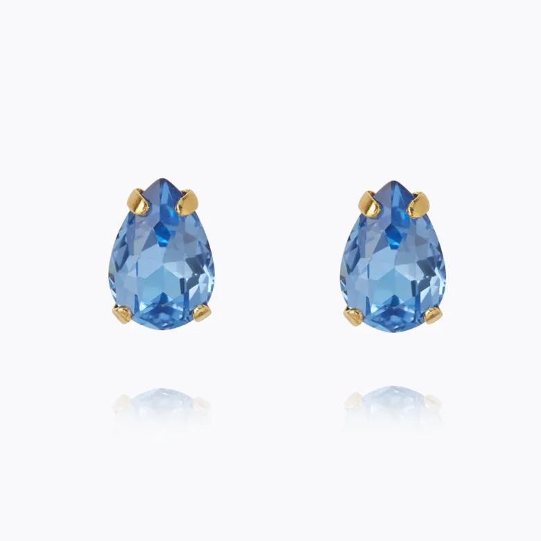 Caroline Svedbom Petite Drop Örhängen / Lapis (Guld)
