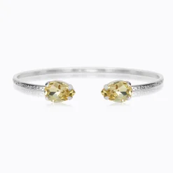 Caroline Svedbom Petite Drop Armband / Jonquil (Rhodium)