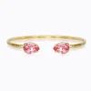 Caroline Svedbom Petite Drop Armband / Light Rose (Guld)