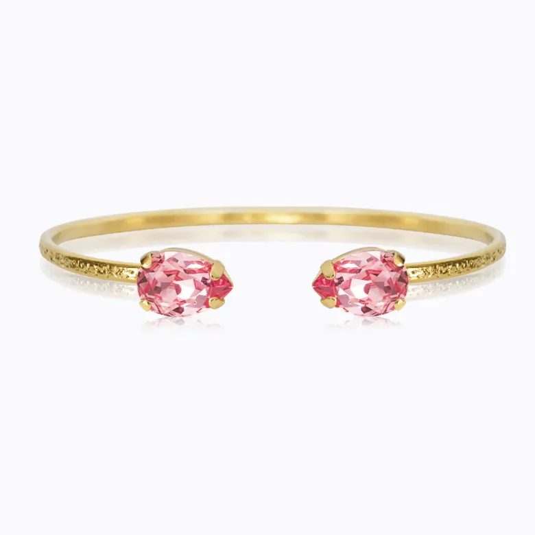 Caroline Svedbom Petite Drop Armband / Light Rose (Guld)