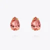 Caroline Svedbom Petite Drop Stud Örhängen / Rose Peach (Guld)