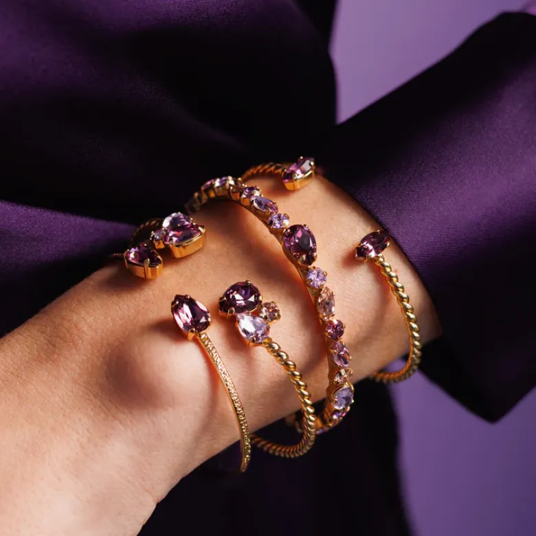 Caroline Svedbom Petite Drop Armband / Iris (Gold)